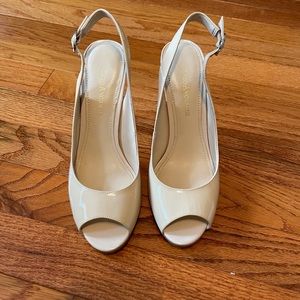Enzo Angiolini Nude Stylish Pumps